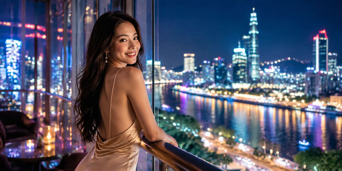 Phụ nữ Việt Nam thực hiện nạp tiền VND trên điện thoại để kích hoạt bonus tại fx6